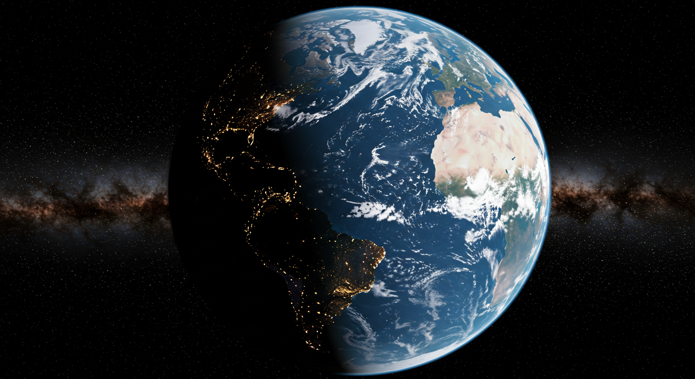 O que aconteceria se a Terra parasse de girar: impactos reais para a vida no planeta