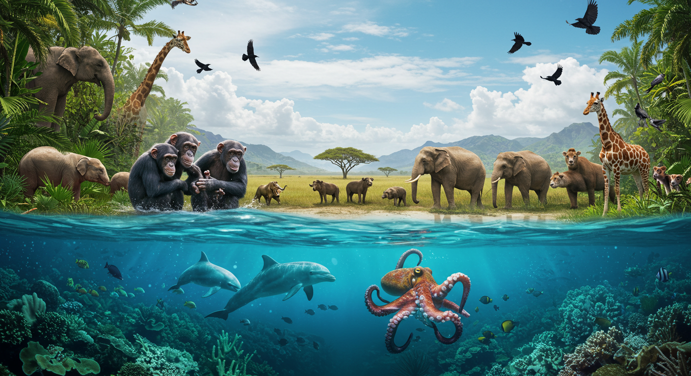 Qual é o animal mais inteligente do planeta? Descubra as respostas que a ciência revela sobre a inteligência animal